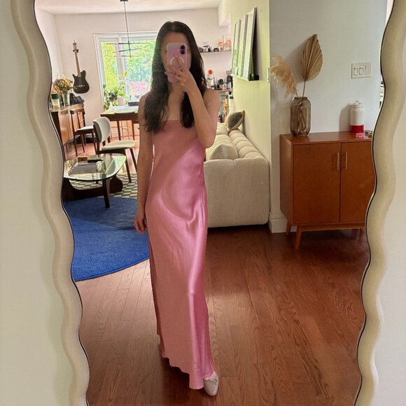 BNWT Reformation Joana Silk Dress - Picture 4 of 11